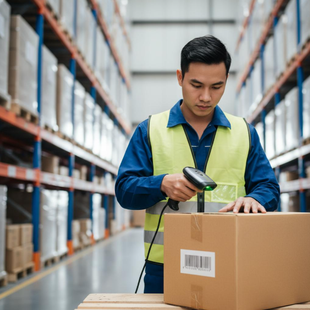 Ứng dụng công nghệ mã vạch và hệ thống quản lý kho (WMS) là giải pháp then chốt để tối ưu hóa quy trình, nâng cao độ chính xác.